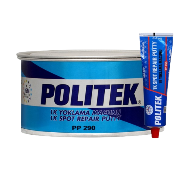 POLITEK 1K Spot Repair Шпатлевка для бамперов 200гр. PP 290-200 – купить в Барнауле | Politek | carpaint.kz