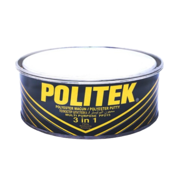 Politek 聚酯腻子 POLITEK 3 合 1 聚酯腻子（薄荷绿）900 克 PP215-900 图片 – 巴尔瑙尔 | carpaint.kz