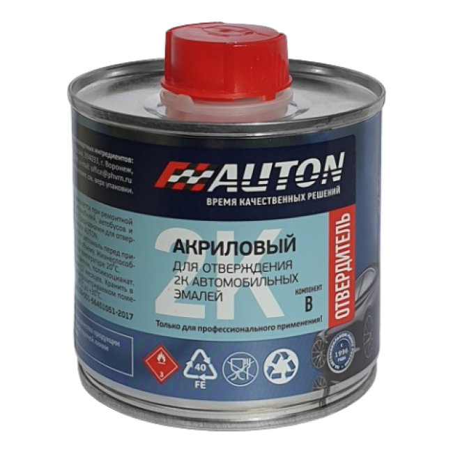 Автоэмаль 2К акриловая автоэмаль AUTON, 601 черная ATN-P07377-085 – купить в Барнауле | Auton | carpaint.kz