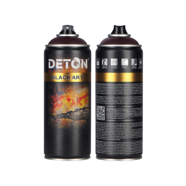 Deton Primer-enamel for artistic and decorative works DETON ART, Cherokee red, aerosol 520 ml DTN-A07685 – buy in Barnaul | carpaint.kz