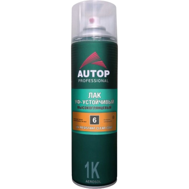 Лак акриловый AUTON, Глянцевый, аэрозоль 520 мл ATN-A46029 – купить в Барнауле | Autop | carpaint.kz