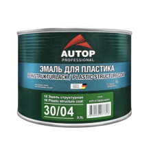 AUTOP 30/04 - 1K Structural enamel for plastic fine - Gray - Can, 500 gr