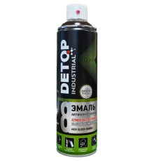 RR 32 DETOP №8 - Weather-resistant high-gloss enamel - Dark brown - Aerosol