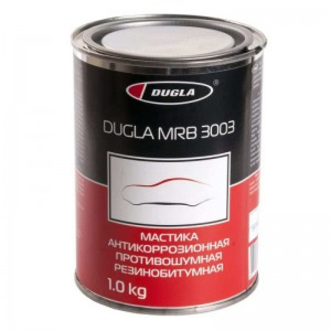 Dugla Mastic rubber bitumen Dugla 1kg D010101 – buy in Barnaul | carpaint.kz