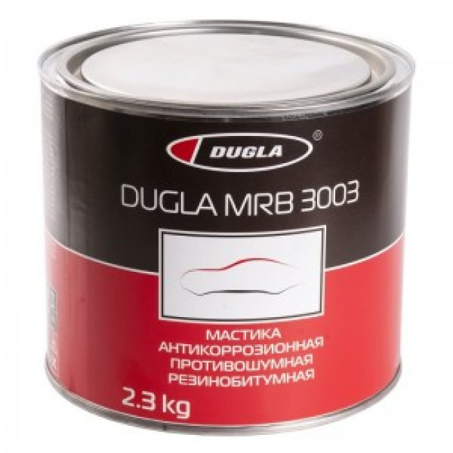 Dugla 杜格拉橡胶沥青胶泥 2.3 千克 D010102 图片 – 巴尔瑙尔 | carpaint.kz