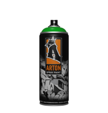 A605 Aerosol paint for design and art works ARTON, True Green, aerosol 400 ml