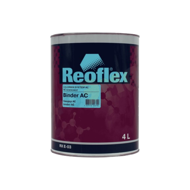 Reoflex Reoflex MIX 丙烯酸搪瓷 4+1 活页夹，4l RX E-03-4+1-4000 图片 – 巴尔瑙尔 | carpaint.kz