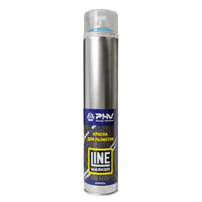 RAL 5017 PHV - Краска для разметки - Line Marker - Транспортный синий - Аэрозоль, 1000 мл PHV-A07819 – купить в Барнауле | PHV - Line Marker | carpaint.kz