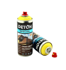 RAL 1018 DETON SPECIAL - Primer-enamel for metal tiles - Zinc yellow - Aerosol, 520 ml