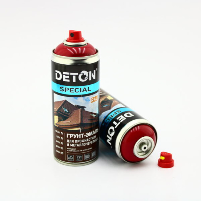Deton Special RAL 3003 DETON SPECIAL - Primer-enamel for metal tiles - Ruby red - Aerosol, 520 ml DTN-A07360 – buy in Barnaul | carpaint.kz