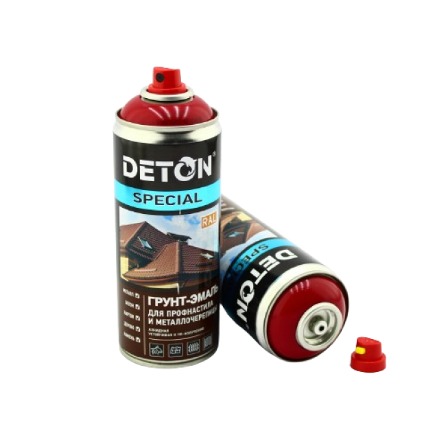 Deton Special RAL 3003 DETON SPECIAL - Primer-enamel for metal tiles - Ruby red - Aerosol, 520 ml DTN-A07360 – buy in Barnaul | carpaint.kz