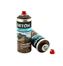 RAL 8017 DETON SPECIAL - 金属瓷砖搪瓷底漆 - 巧克力棕色 - 气雾剂，520 毫升