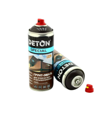 RAL 8019 DETON SPECIAL - Грунт-эмаль для металлочерепицы - Серо-коричневый - Аэрозоль, 520 мл