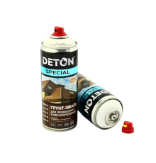RAL 9016 DETON SPECIAL - Primer-enamel for metal tiles - Transport white - Aerosol, 520 ml