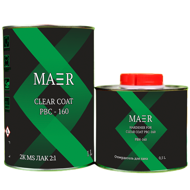 MAER 清漆 2K MS MAER 2:1 PBC-160 图片 – 巴尔瑙尔 | carpaint.kz