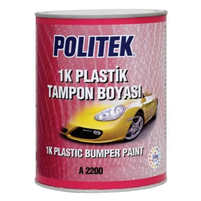 POLITEK краска для окрашивания пластиковых элементов (черный) 1 л. A2200-1000 – купить в Барнауле | Politek | carpaint.kz