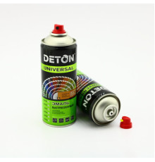 U8019 Аэрозольная краска «Deton Universal» RAL 8019 цвет Серо-коричневый, глянцевая, акриловая 520 м