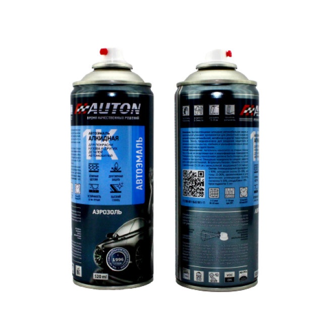 AN 791 Автоэмаль Алкидная AUTON, Солярис, аэрозоль 520 мл ATN-A46182 – купить в Барнауле | Auton | carpaint.kz