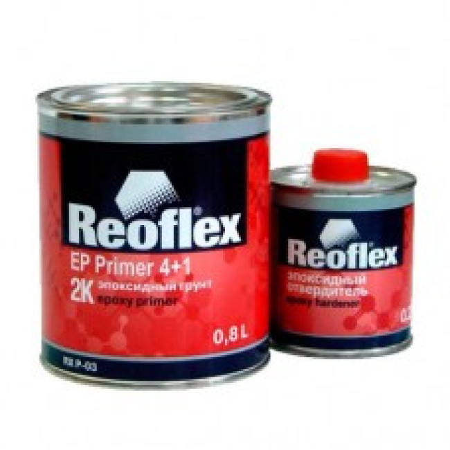 Грунт Reoflex эпоксидный серый 4+1 0,8л.+0,2л. отвердитель комплект 784 – купить в Барнауле | Reoflex | carpaint.kz