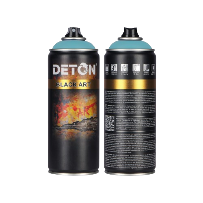 DETON ART - Грунт-эмаль - Rain Blue - Аэрозоль, 520 мл DTN-A07699 – купить в Барнауле | Deton | carpaint.kz