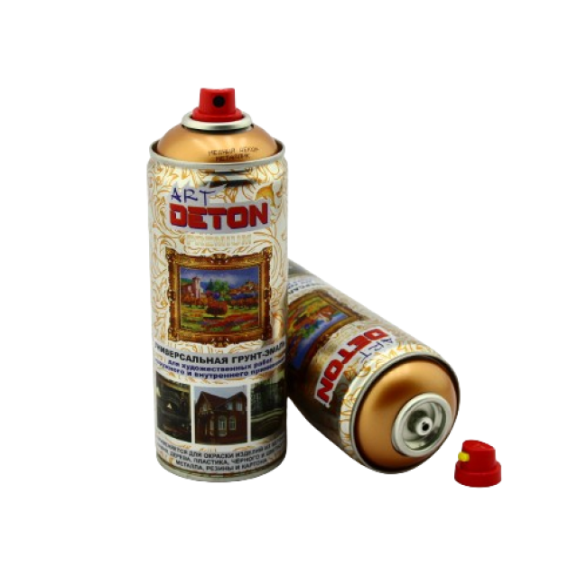 Deton DETON ART - 金属珐琅 - 铜装饰 - 气雾剂，520 毫升 DTN-A70279 图片 – 巴尔瑙尔 | carpaint.kz