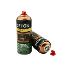 DETON ART - 金属珐琅 - 铜铬 - 气雾剂，520 毫升