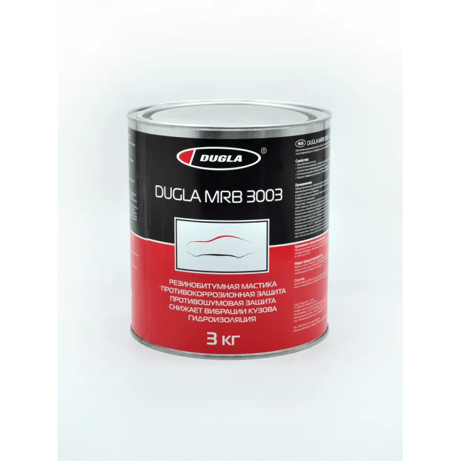 Мастика резина битумная Dugla 3 кг D010103 – купить в Барнауле | Dugla | carpaint.kz