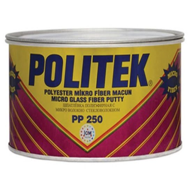 POLITEK Полиэфирная шпаклевка со стекловолокном Micro-Glass-Fiber 1800гр. PP 250-1800 – купить в Барнауле | Politek | carpaint.kz
