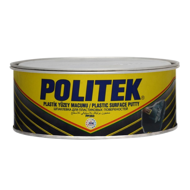 POLITEK Пластикалық беттерге арналған замазка 800г. PP 260-800 – Барнаулда сатып алу | Politek | carpaint.kz