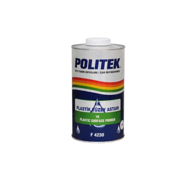 POLITEK 1K Грунт  по пластику   PLASTIC PRIMER FILLER (GRAY) F4230 – купить в Барнауле | Politek | carpaint.kz
