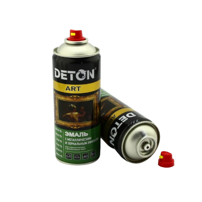 DETON ART - Эмаль Жидкое зеркало - Аэрозоль, 520 мл DTN-A70711 – купить в Барнауле | Deton | carpaint.kz