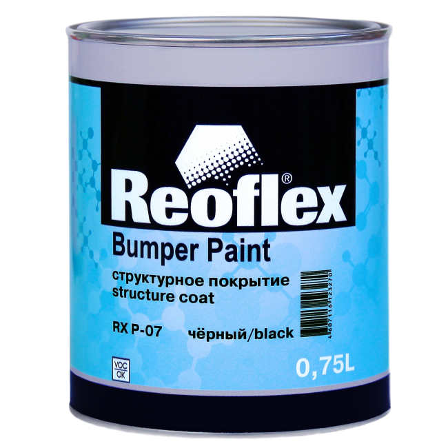 Reoflex 纹理涂层，黑色，1l，Reoflex，Reoflex0192 RX P-07 图片 – 巴尔瑙尔 | carpaint.kz