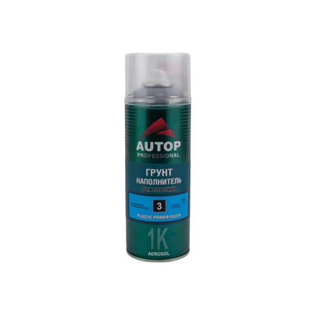 Autop AUTOP No. 3 - 塑料底漆填充剂 - 灰色 - 气雾剂，520 毫升 ATP-A07582 图片 – 巴尔瑙尔 | carpaint.kz