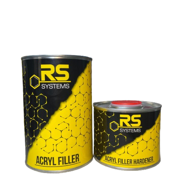 RS SYSTEMS RS SYSTEMS 丙烯酸填充底漆 5+1 HS，灰色，0.75+0.15l RS S5+1 - 750+150 图片 – 巴尔瑙尔 | carpaint.kz