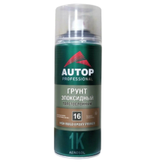 AUTOP №16 - Грунт эпоксидный толстослойный - Серый - Аэрозоль, 520 мл