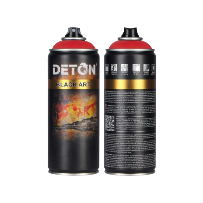 DETON ART - Грунт-эмаль - Code Red - Аэрозоль, 520 мл DTN-A07686 – купить в Барнауле | Deton | carpaint.kz