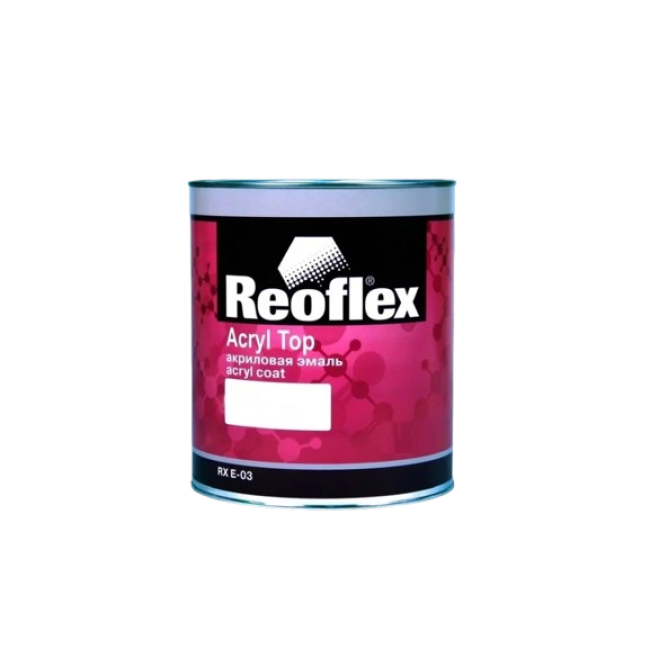 Reoflex 2К акриловая эмаль 4+1, 202 Белая, 0.8кг RX E-03 - 202 Белая – купить в Барнауле | Reoflex | carpaint.kz