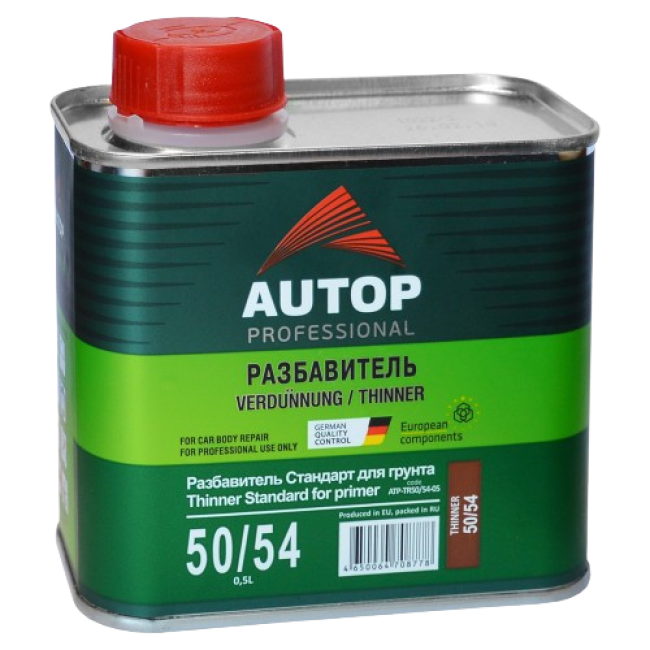 Autop AUTOP 50/54 - Standard acrylic thinner for primer - Can, 0.5l ATP-TR50/54-05 – buy in Barnaul | carpaint.kz