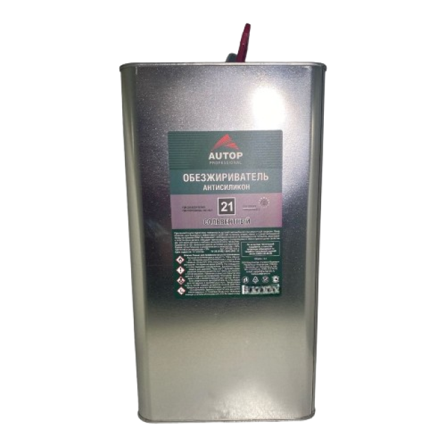 Autop AUTOP No. 21 - 溶剂型抗硅除油剂 - 罐装，5 升 ATP-S07796-5 图片 – 巴尔瑙尔 | carpaint.kz
